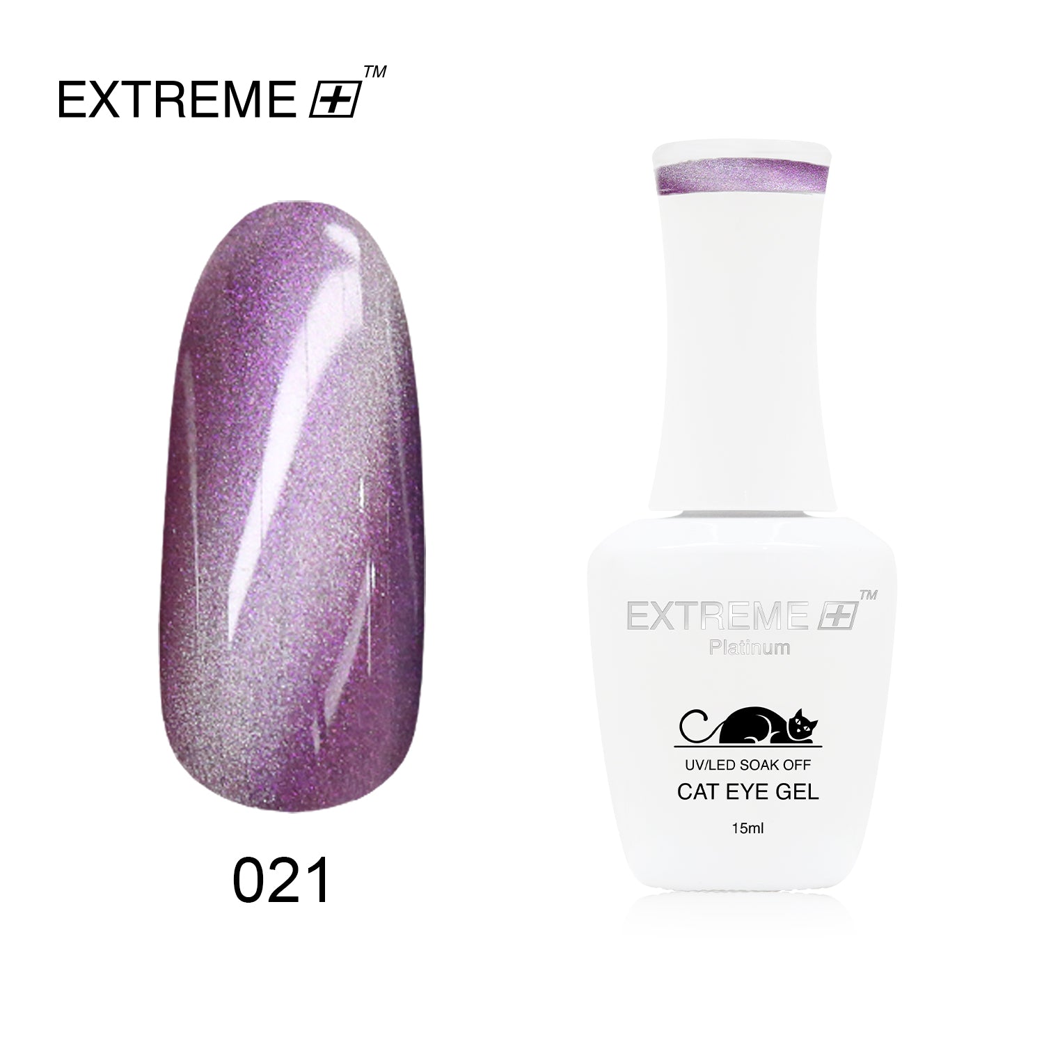 EXTREME+ Platinum CAT EYE Gel # 021