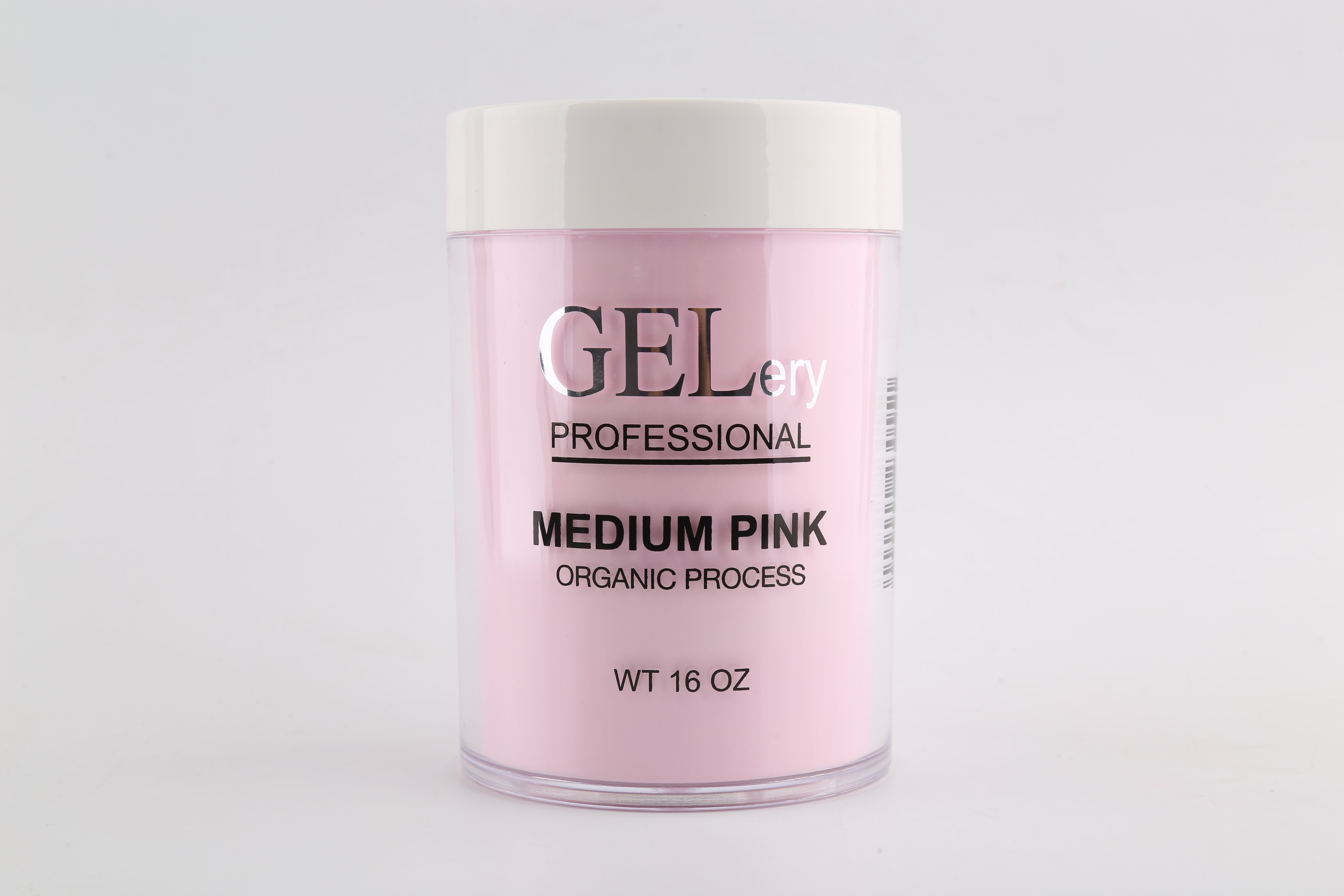 GELery Dip Powder P&W 16oz - Medium Pink