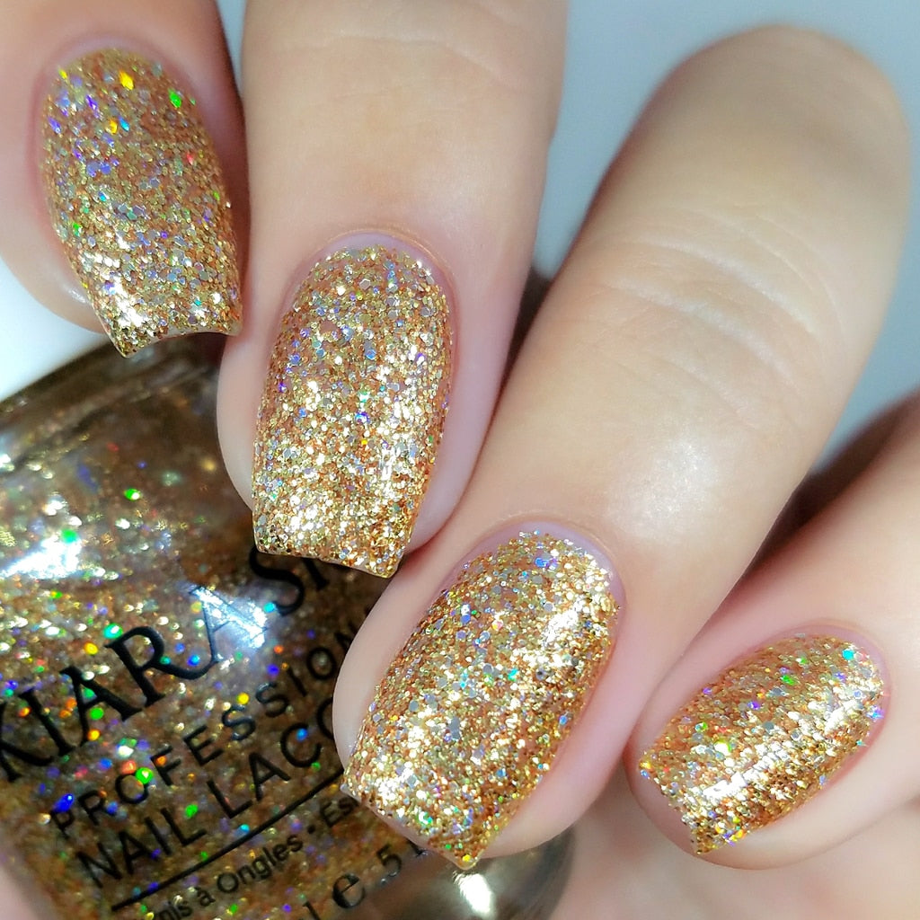 Kiara Sky Nail Lacquer - N433 Strike Gold