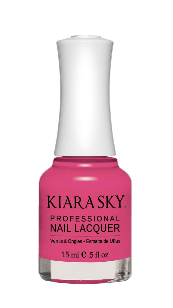 Kiara Sky Nail Lacquer - N453 Back To The Fuchsia