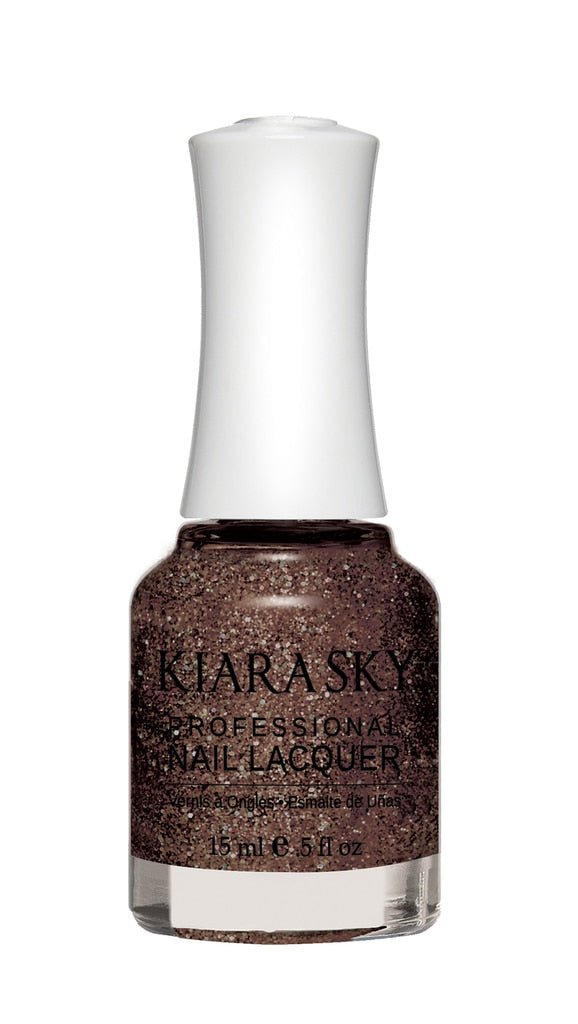 Kiara Sky Nail Lacquer - N467 Chocolate Glaze