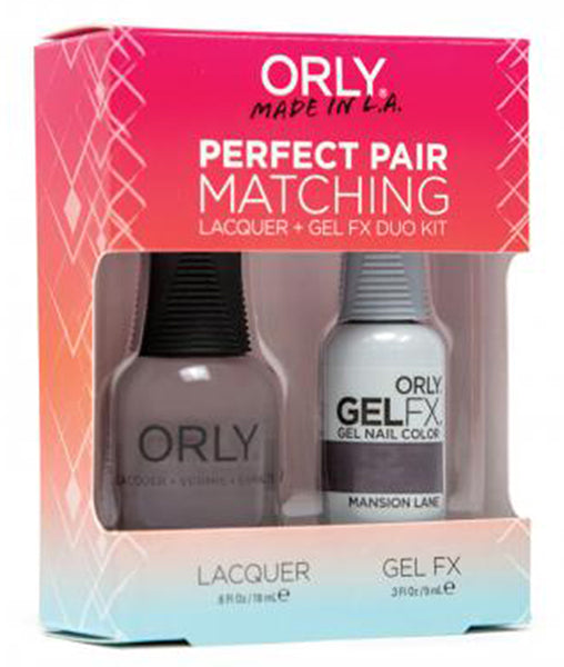 Orly Gel Matching Set # 31187 - Mansion Lane