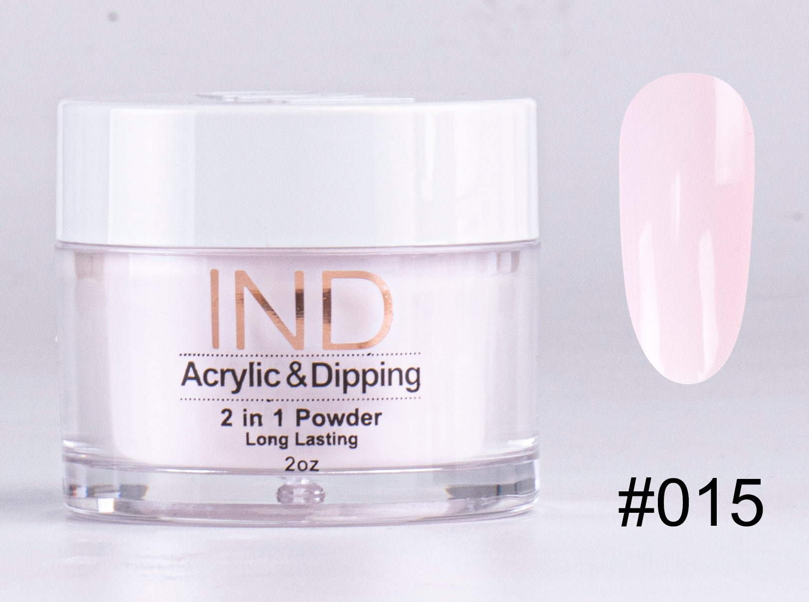 IND 2 In 1 Dip Acrylic Powder 2 Ounces - #15