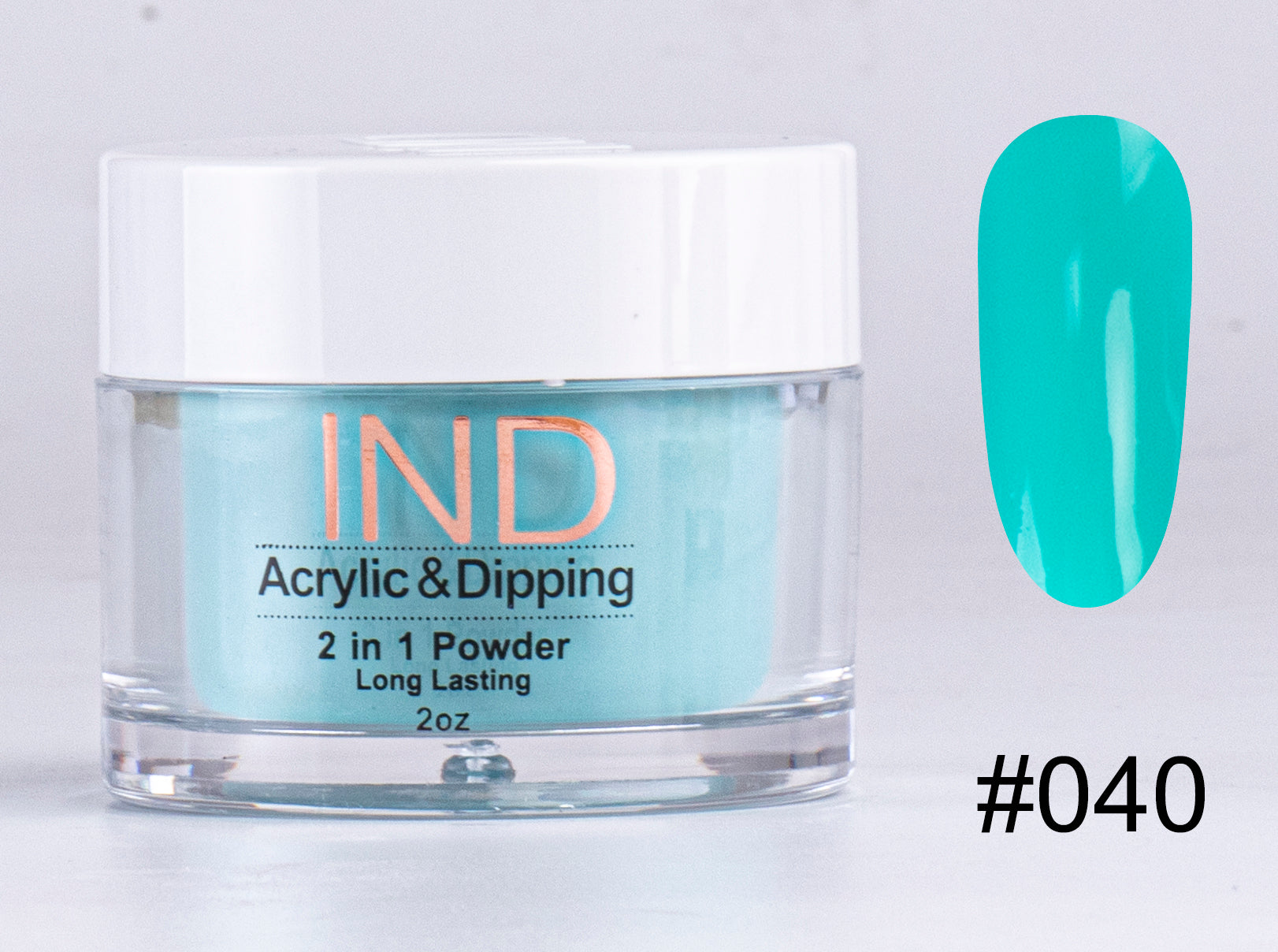 IND 2 In 1 Dip Acrylic Powder 2 Ounces - #40