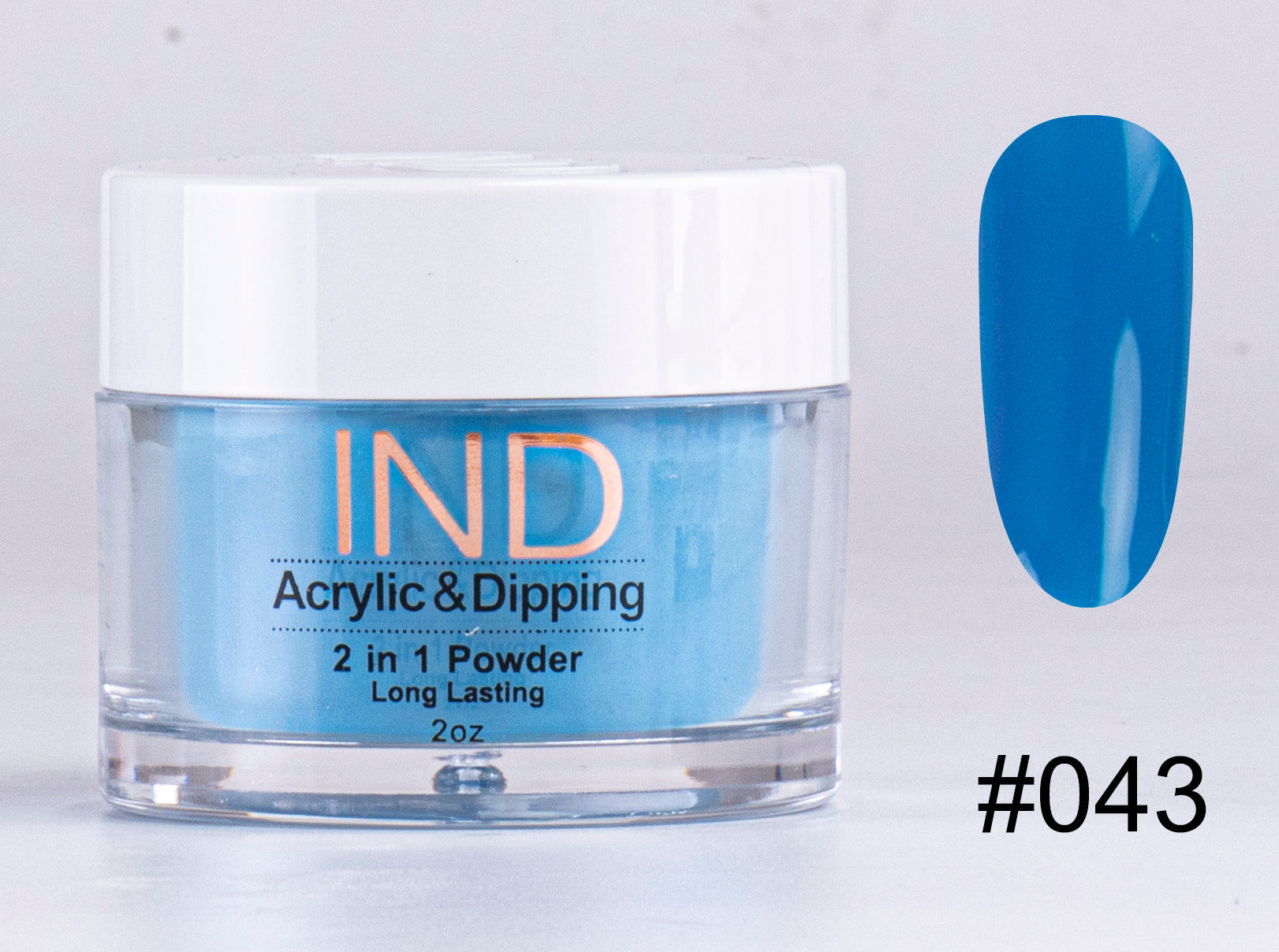 IND 2 In 1 Dip Acrylic Powder 2 Ounces - #43