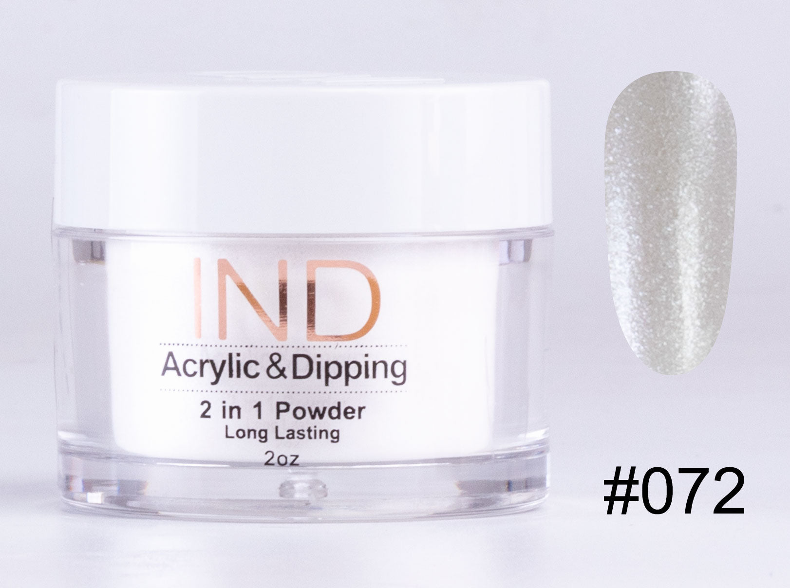 IND 2 In 1 Dip Acrylic Powder 2 Ounces - #72