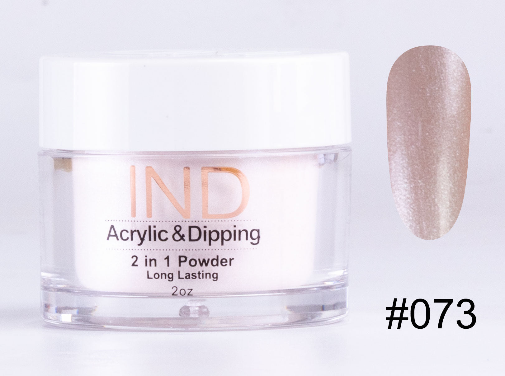 IND 2 In 1 Dip Acrylic Powder 2 Ounces - #73