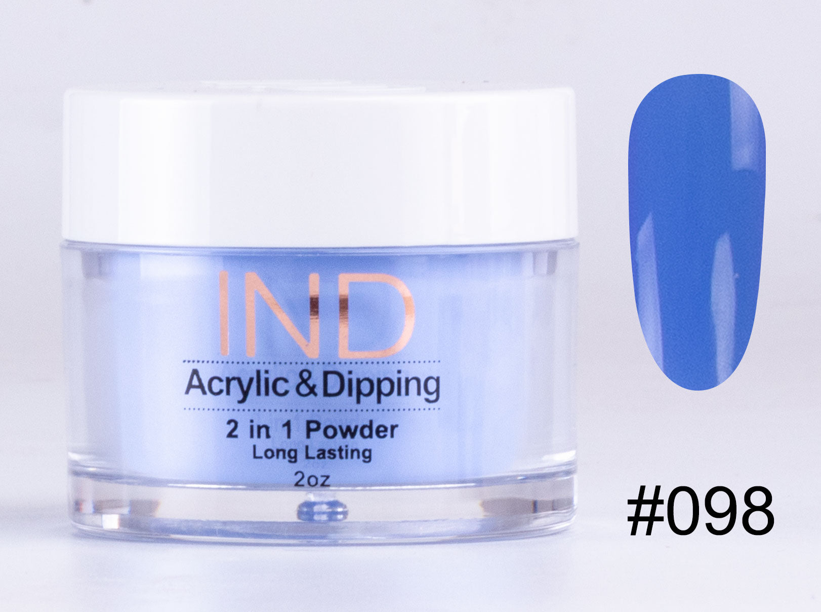 IND 2 In 1 Dip Acrylic Powder 2 Ounces - #98