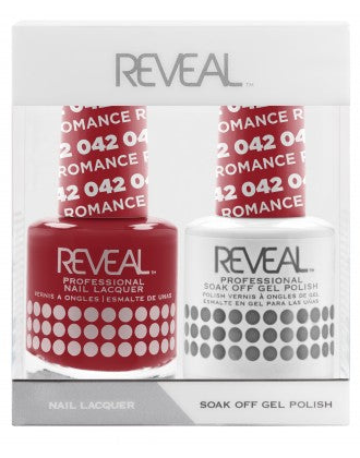 Reveal Duo Gel and Nail Lacquer Set - 042 Red Romance