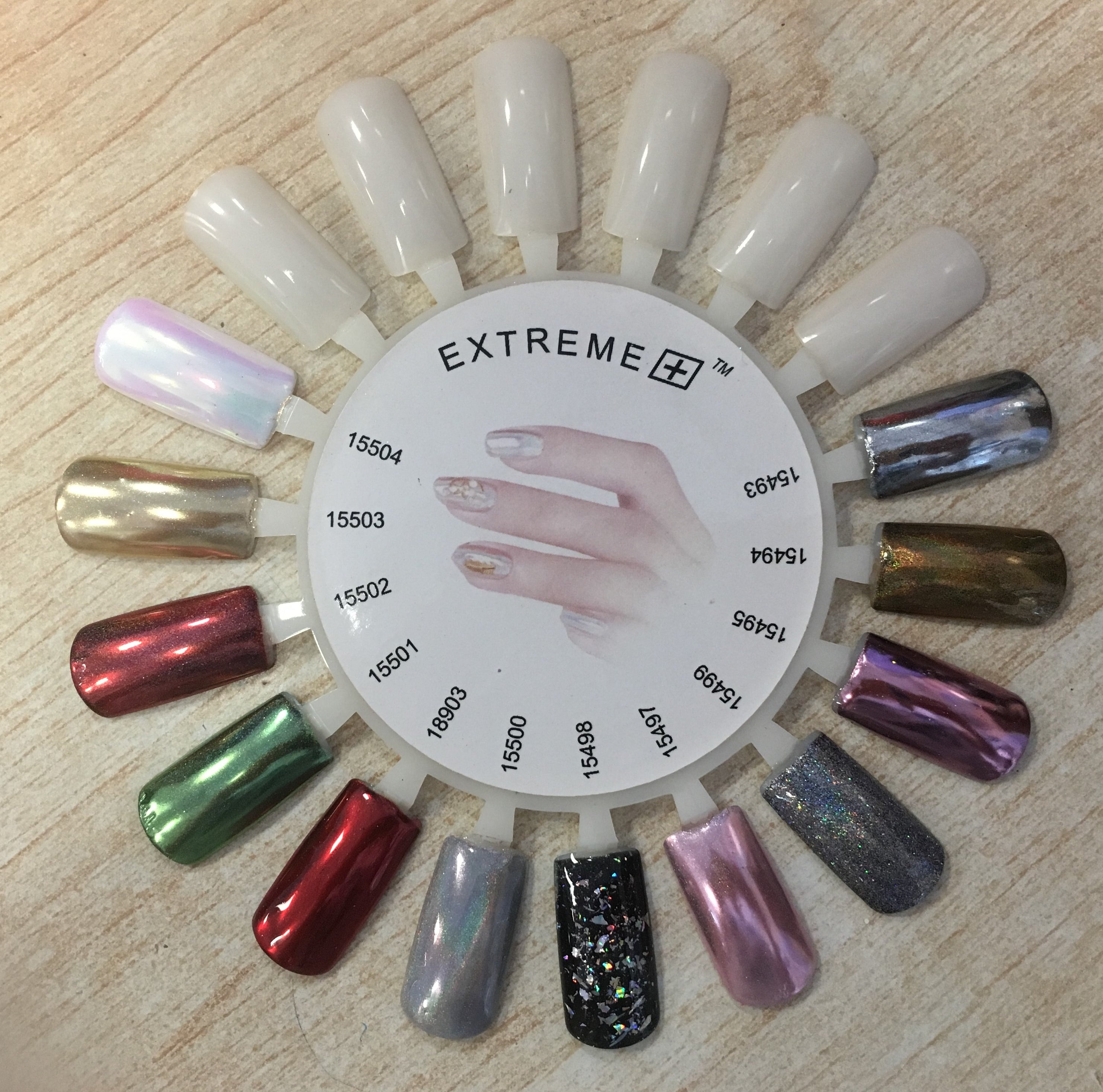 EXTREME+ Chrome Powder # 06 Rainbow Silver