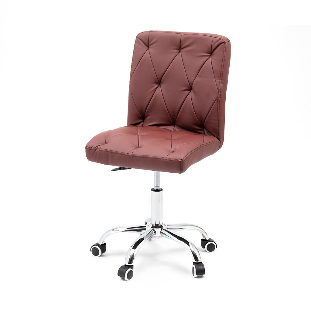 Technician Stool 630 Manicure - Burgundy