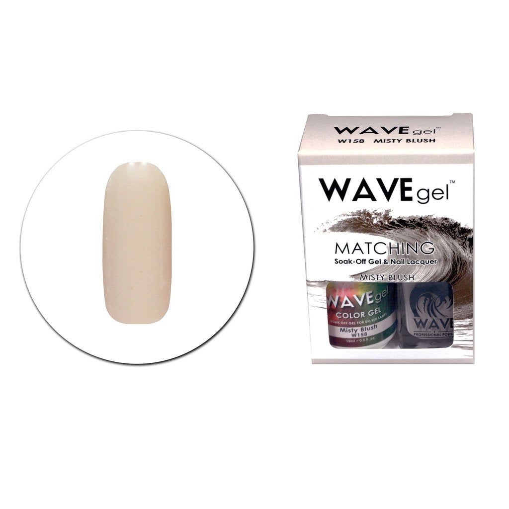 Wavegel Matching (#158) W158 Misty Blush