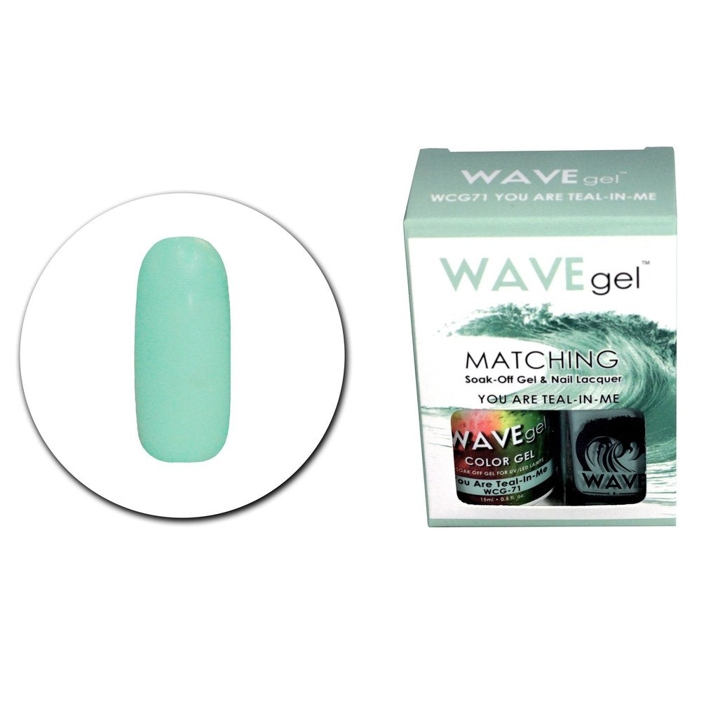 Wavegel Matching (#071) Wcg71 You Are Teal N' Me