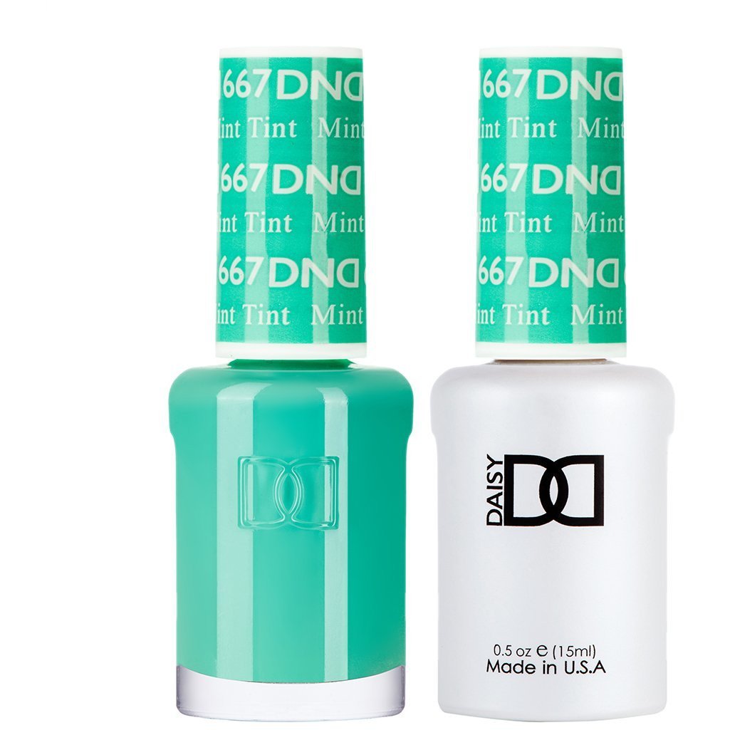 DND - Gel & Lacquer # 667 Mint Tint