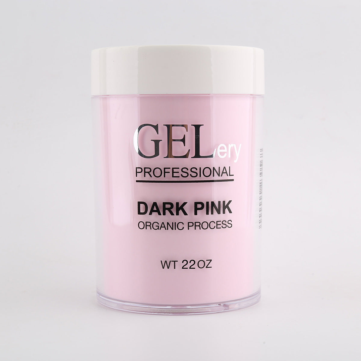 GELery Organic Dip Powder Pink & White 22oz - Dark Pink