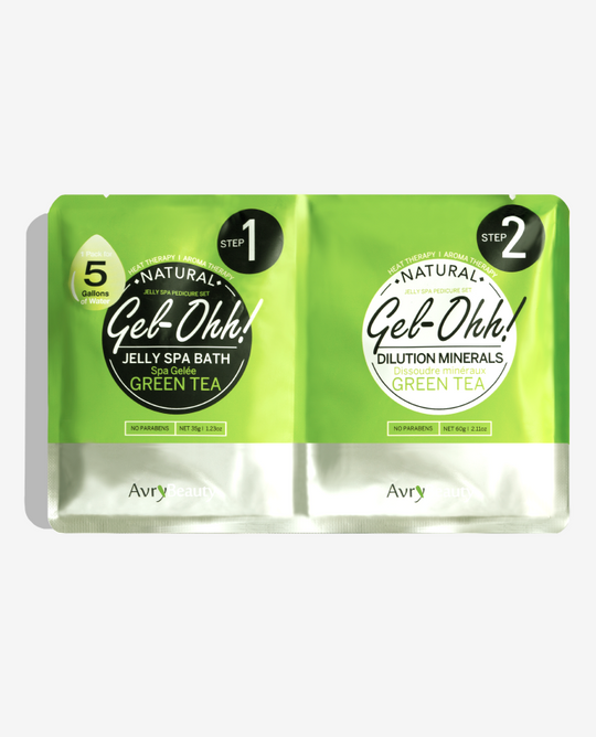 Avry Beauty Gel-Ohh Jelly Spa Bath - Green Tea - Box of 30