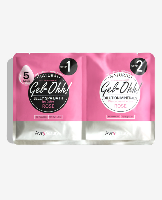 Avry Beauty Gel-Ohh Jelly Spa Bath - Rose