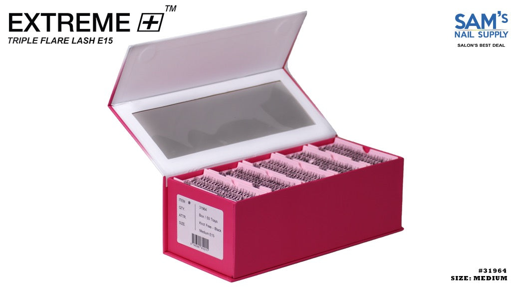 Extreme Triple Flare Lash E15 Medium - Box