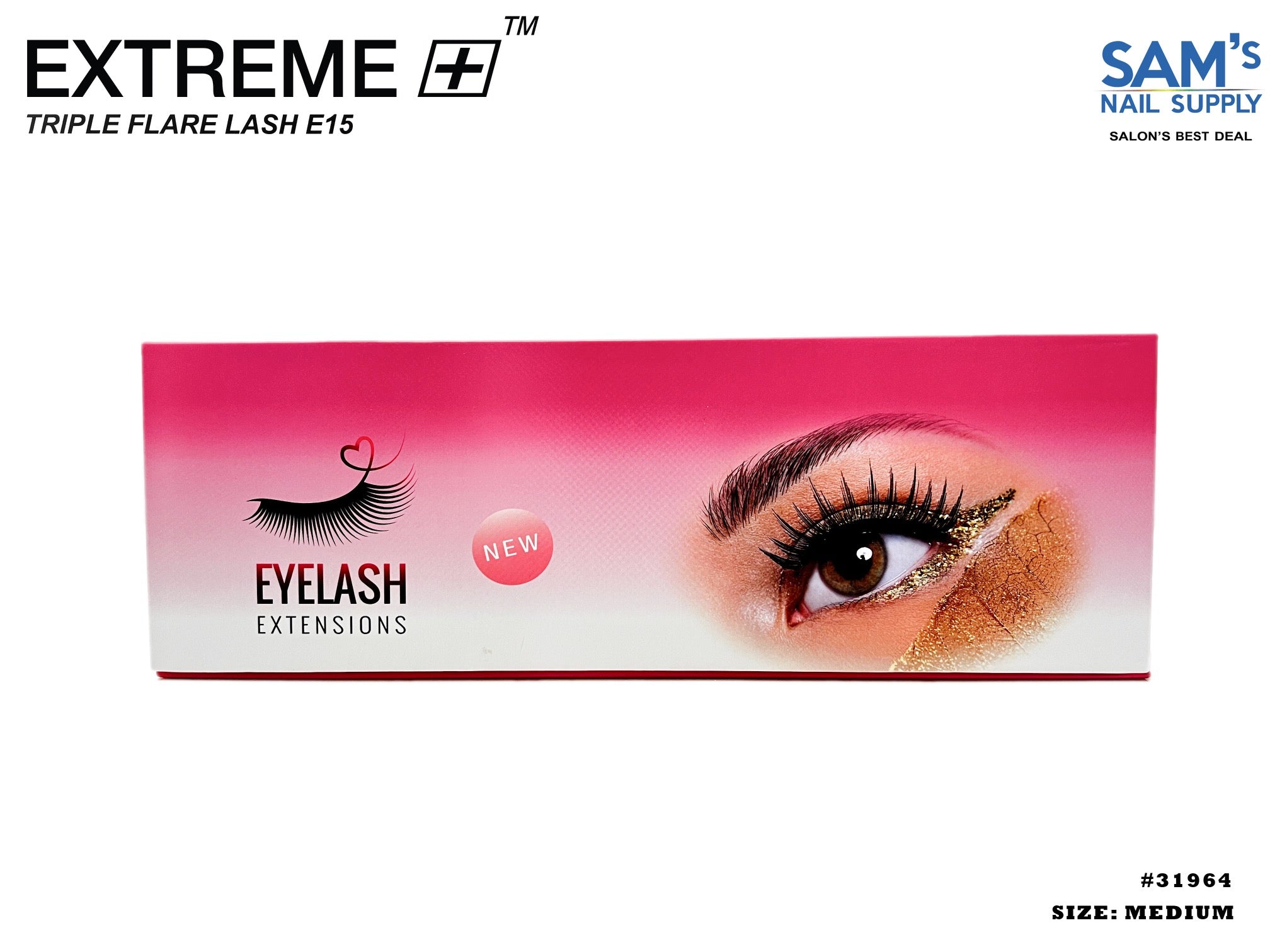 Extreme Triple Flare Lash E15 Medium - Box