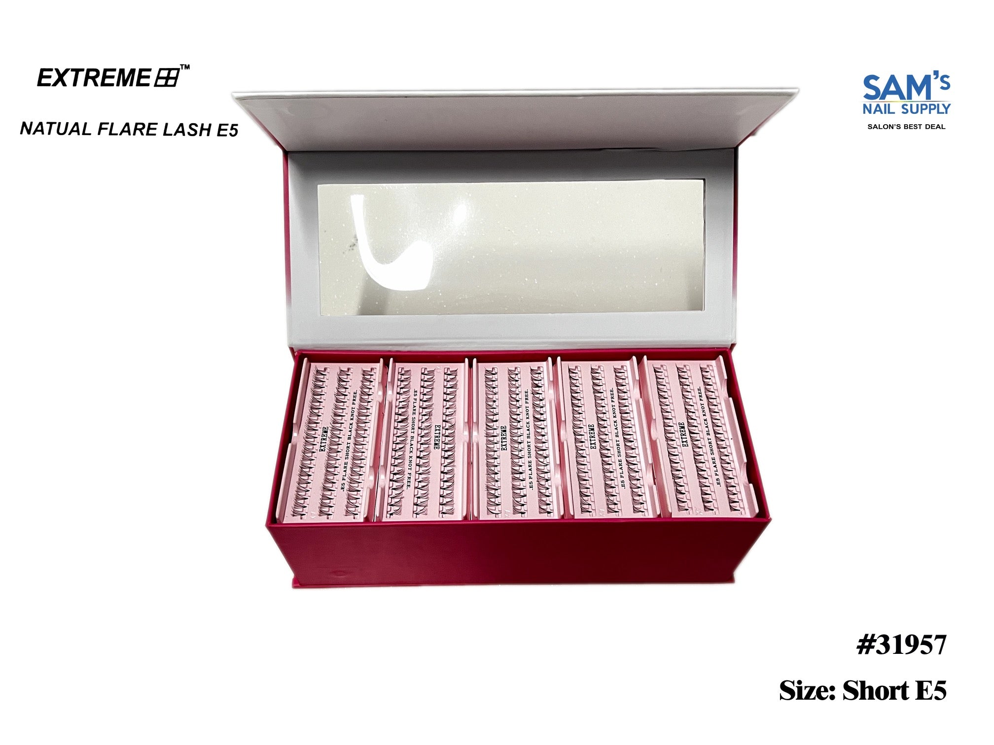 Extreme Natural Flare Lash E5 Short - Box