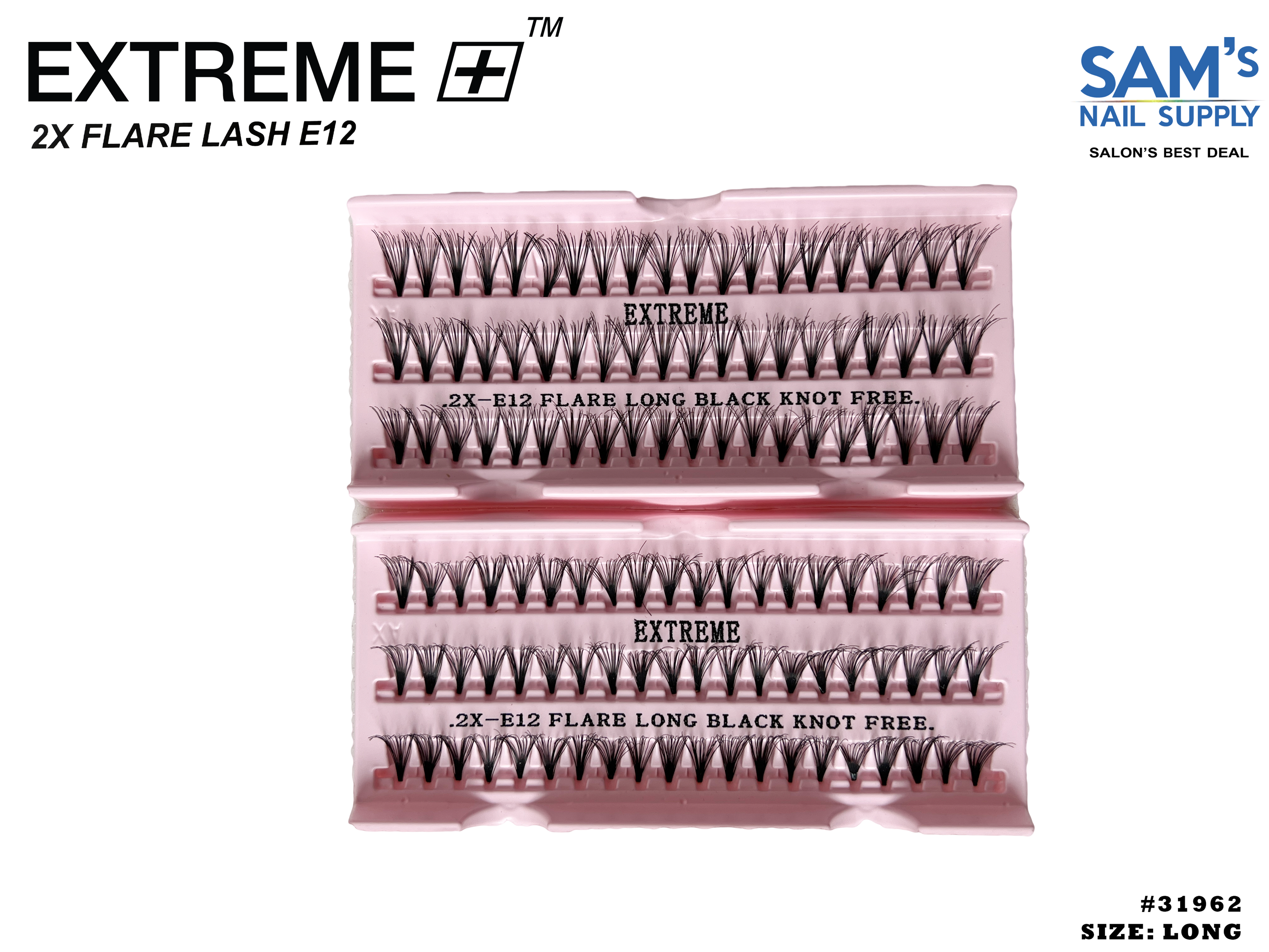 Extreme 2X Flare Lash E12 Long - Box