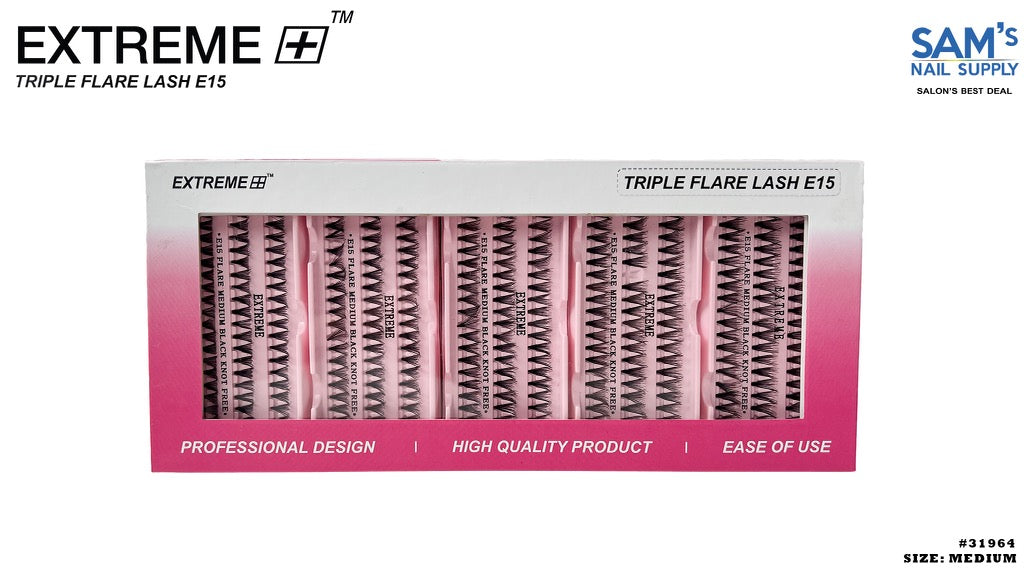 Extreme Triple Flare Lash E15 Medium - Box