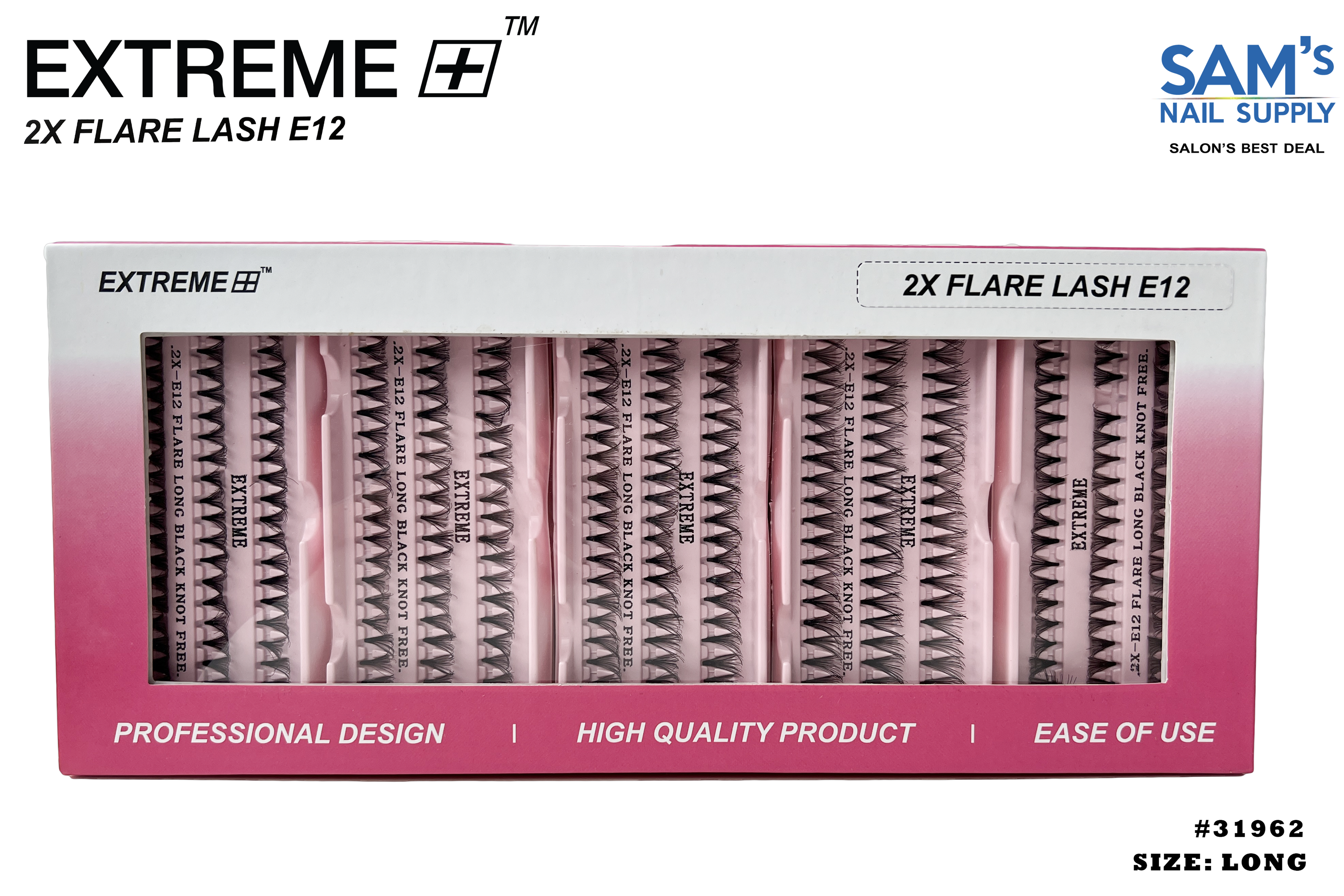 Extreme 2X Flare Lash E12 Long - Box