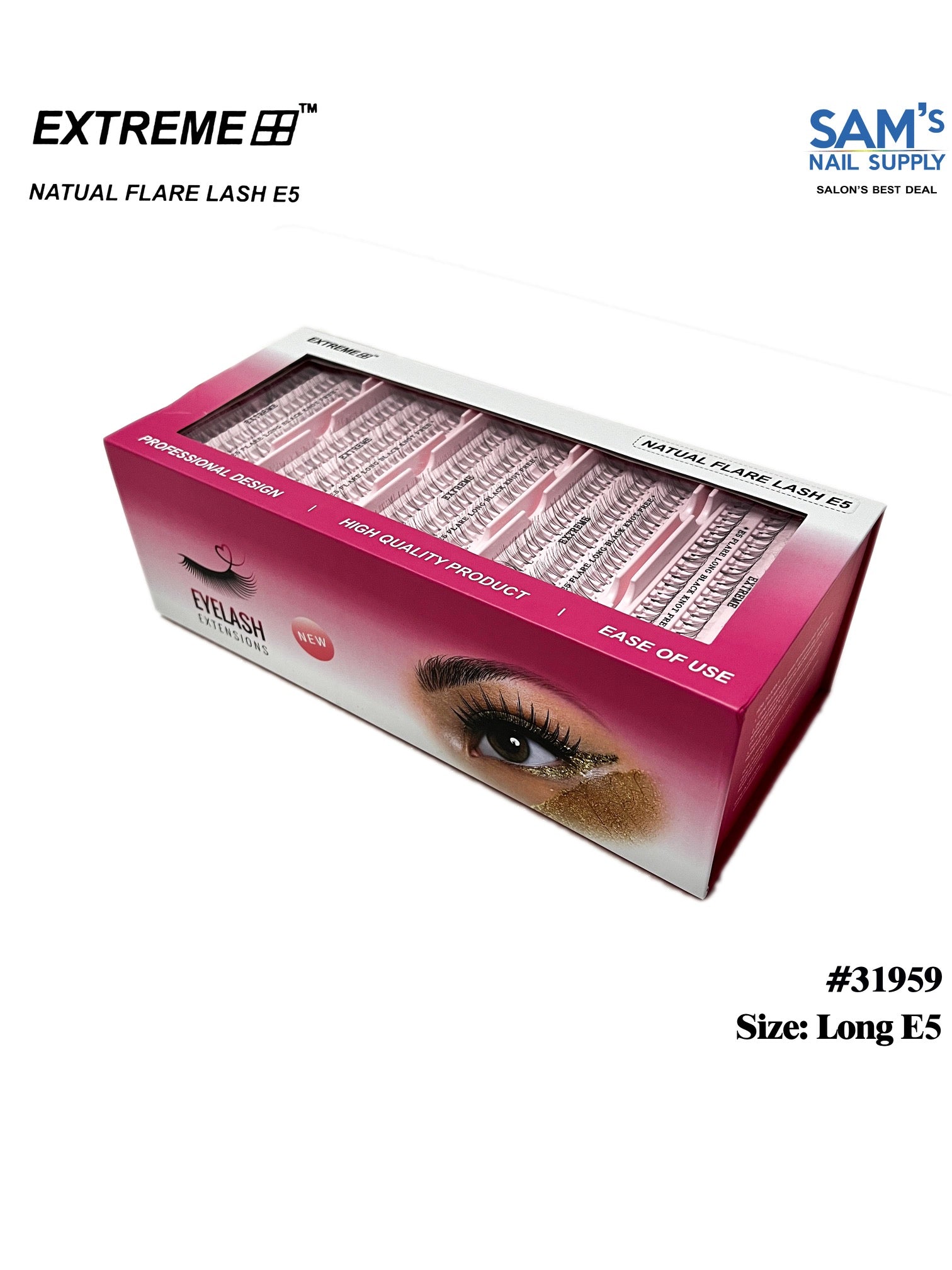 Extreme Natural Flare Lash E5 Long - Box