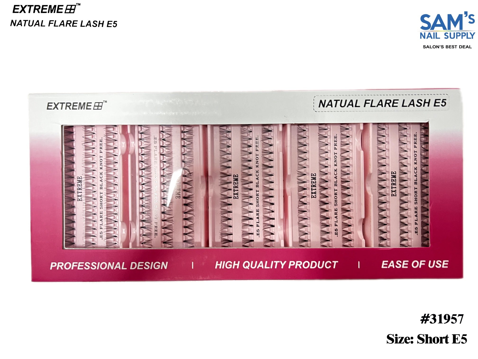 Extreme Natural Flare Lash E5 Short - Box