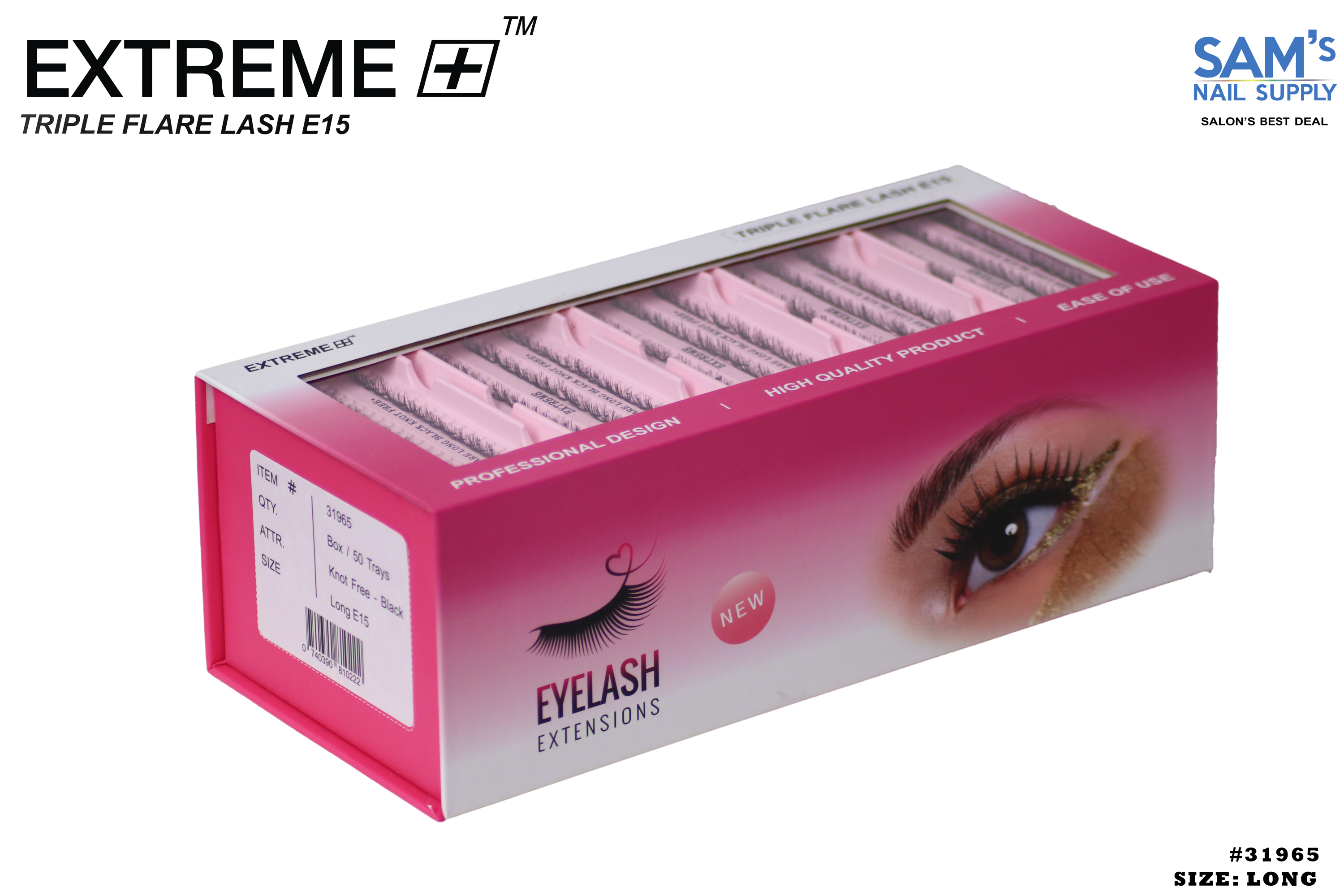 Extreme Triple Flare Lash E15 Long - Box