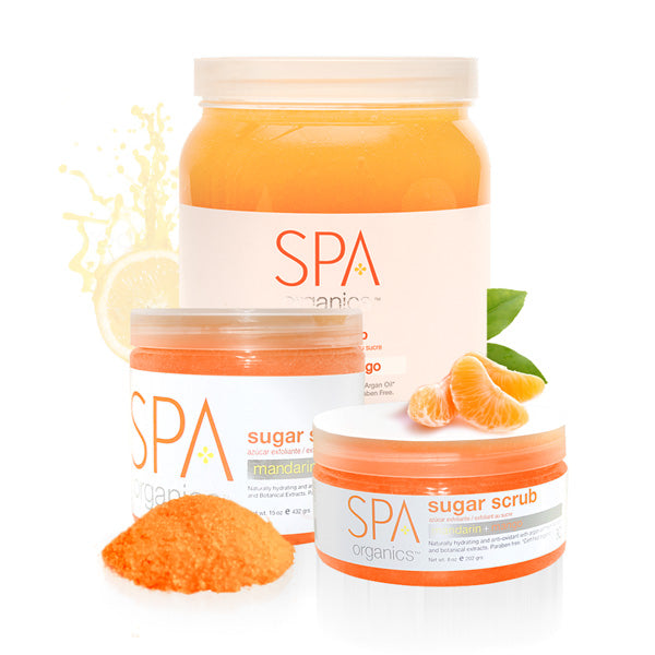 BCL Spa Sugar Scrub Mandarin & Mango 64oz