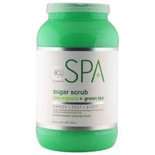 BCL Spa Sugar Scrub Lemongrass & Green Tea 128 oz