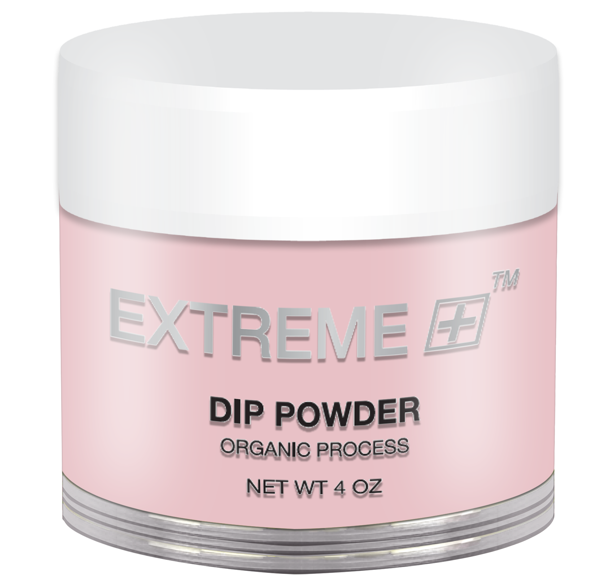 EXTREME+ Dipping Powder Organic - Pink & White: Intense Pink - 4 oz