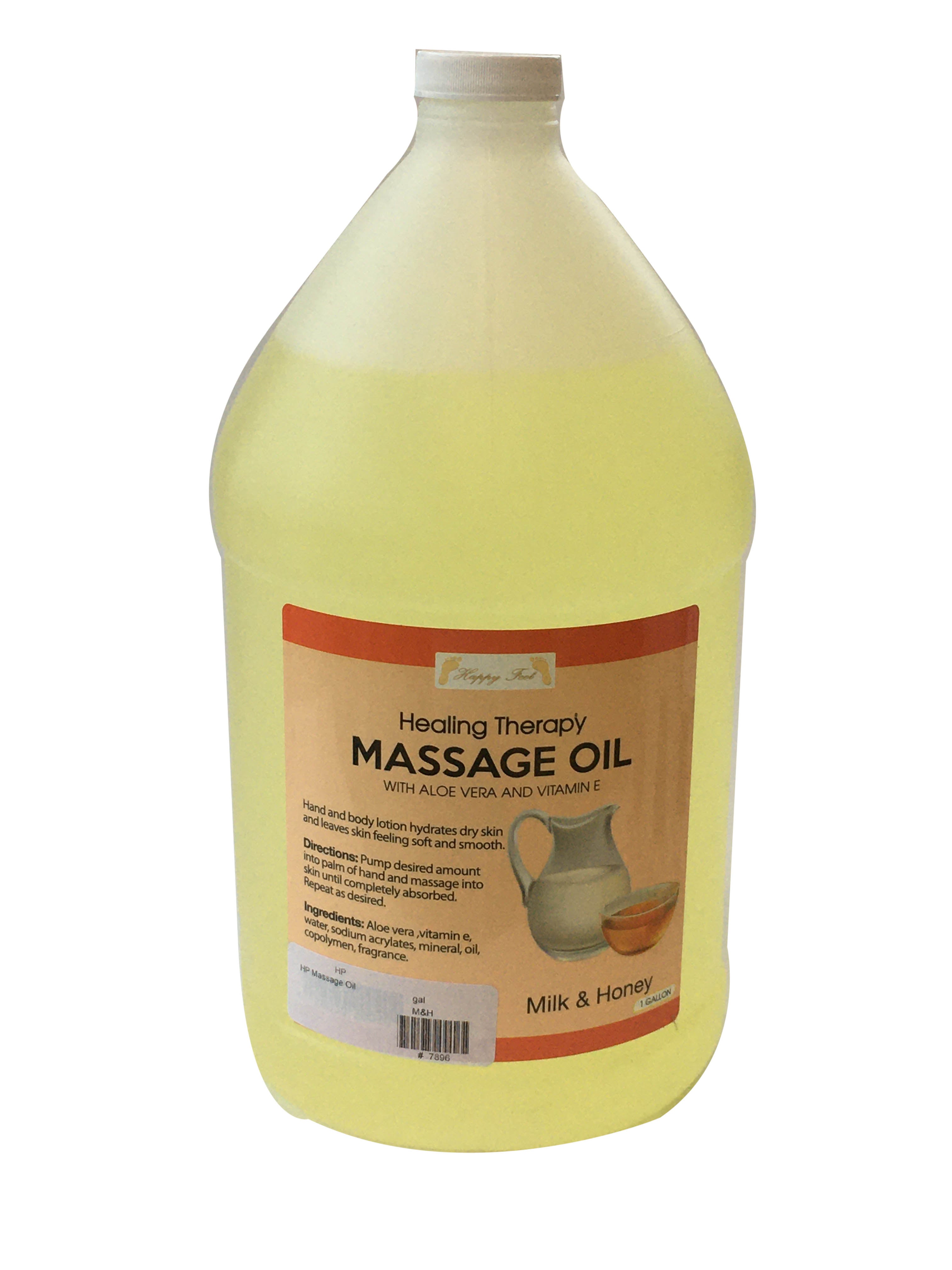 HappyFeet Massage Oil - Milk & Honey