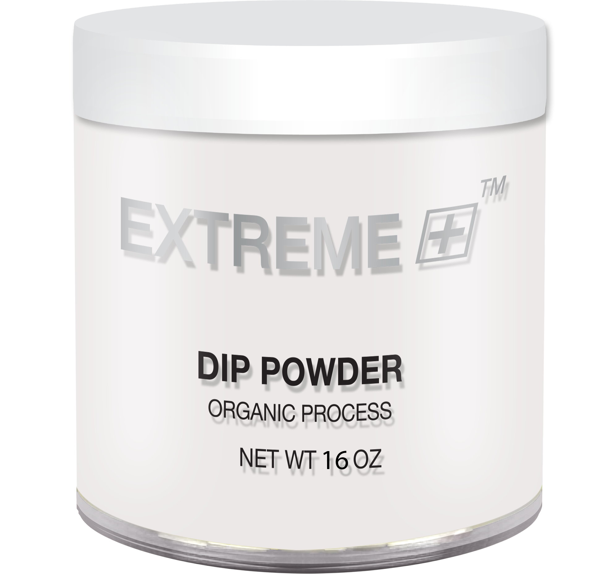 EXTREME+ Dipping Powder Organic - Pink & White: Natural Base - 16 oz