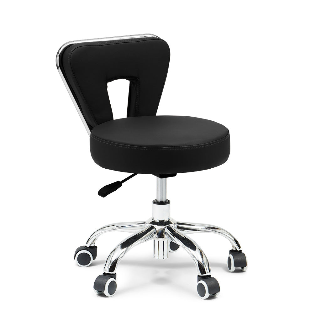 Pedicure Stool 12 - Black