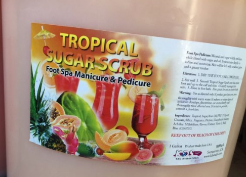 KDS Sugar Scrub Bucket - Tropical